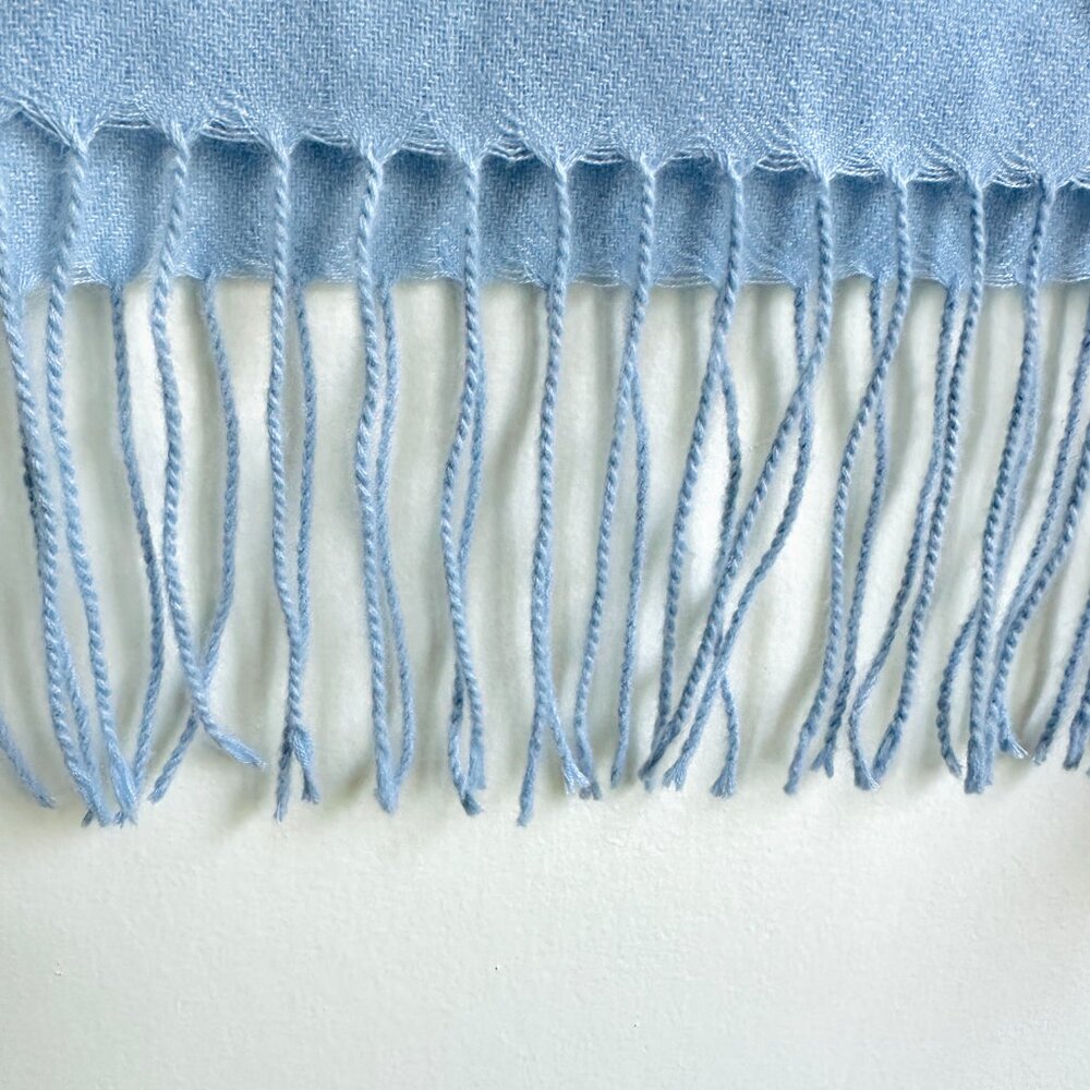 Blue Evening Shawl - Picture 11 of 12